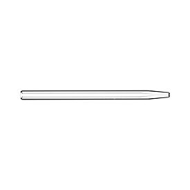 Tapered Quartz Injector 1.0mm (EMT)