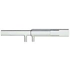 Semi Demountable Quartz Torch Body, 6mm OD side arms for Finnigan Element