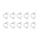 Nebulizer Pressure Hose Clips (10/pk)