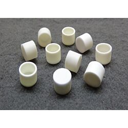 Alumina 70ul Crucible, OD6mm x H4.5mm, Qty 10