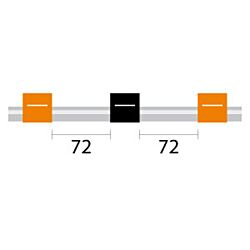 PVC Pump Tube 3tag 0.13mm ID Orange/Black (PKT 12)