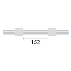 ProLok Contour Flared End PVC Pump Tube 2tag 1.02mm ID White/White (PKT 6)