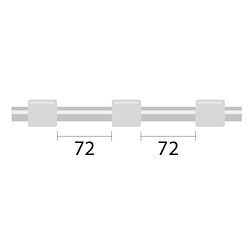 ProLok Contour Flared End PVC Pump Tube 3tag 1.02mm ID White/White (PKT 6)
