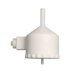 Tracey TFE Spray Chamber with Helix CT, 50ml cyclonic, PTFE
