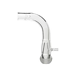 Quartz Adaptor MB19, 90deg with Aux Port