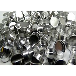 Aluminum 6.7mm x 2.7mm High Volume Sample Pan, Qty 200/ea