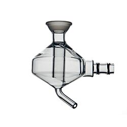 Glass Cyclonic Spray Chamber w/ Baffle