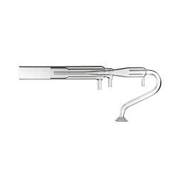 Quartz Torch High Solids with Sheath Gas and Ball Joint for 700-ES or Vista Axial