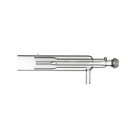 Quartz Torch with 1.0mm Injector for Agilent 7700, 7800, 7900, 8800, 8900
