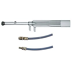 Quartz Torch for Wear Metals, 1.8mm injector with gas fittings for Spectroflame