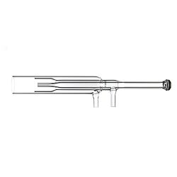 Quartz Torch with 1.0mm Injector for Finnigan Element 1