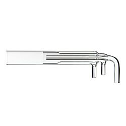 Quartz Torch with 90 Deg. Bend & 1.8mm Capillary Injector for 700-ES or Vista Axial