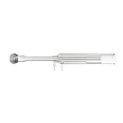 Fixed  Quartz Torch 1.8mm injector, 4mm OD side arms with S19 for Spectro SOP
