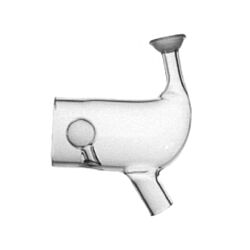 Conical Spray Chamber, Vertical Exit, Open End