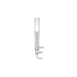 Low Flow Torch, Varian 700-ES/Liberty/Vista Axial, One Piece, 90° Bend, 0.8 mm Injector