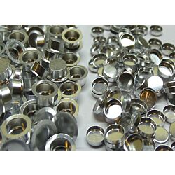 Aluminum Sample Pans and Lids, Qty 100 each