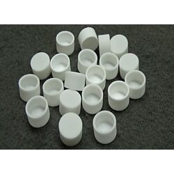 Alumina 85ul Bulk Packaging Crucible 6.8mm x 4mm, 20/pk