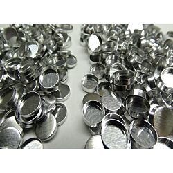 Aluminum 6.7mm Sample Pan and Pan Style Lid Kit, Qty. 200 each